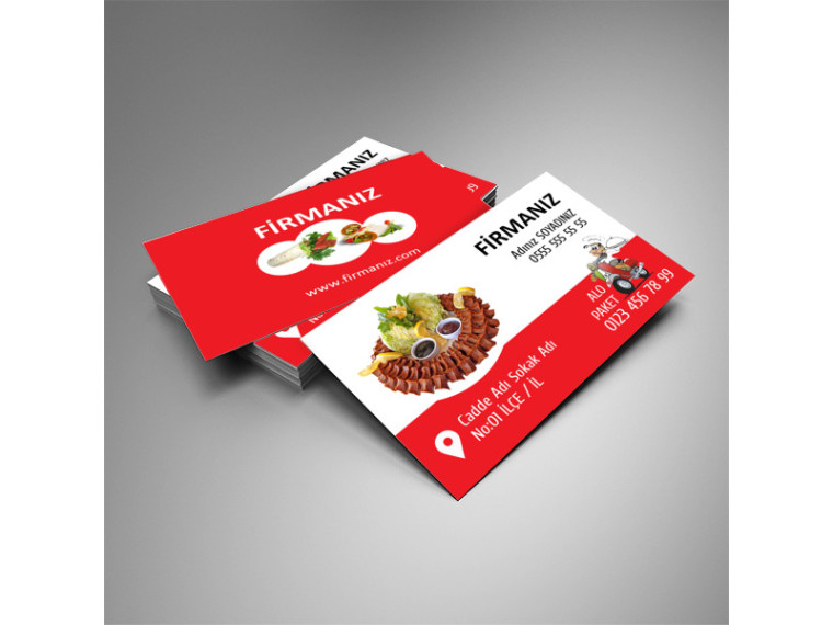 Kartvizit Tasarımı - Çiğ Köfte