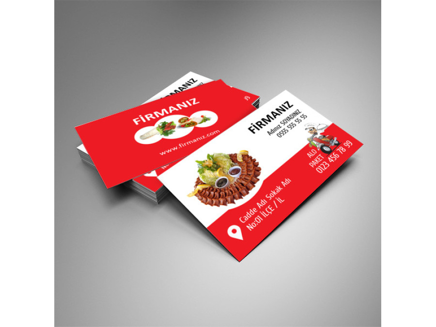 Kartvizit Tasarımı - Çiğ Köfte